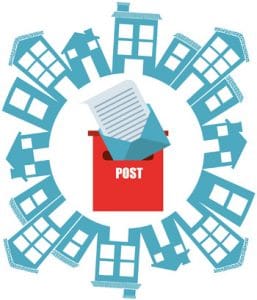 Envoi en nombre de courrier postaux