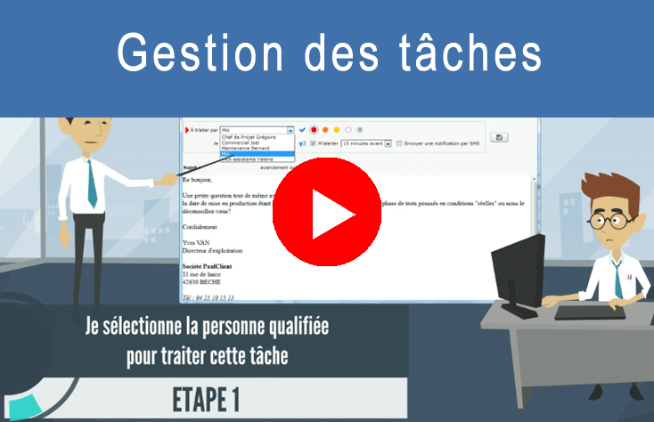 Utiliser la matrice d'eisenhower intégrée à notre logiciel crm pour gérer et organiser vos tâches